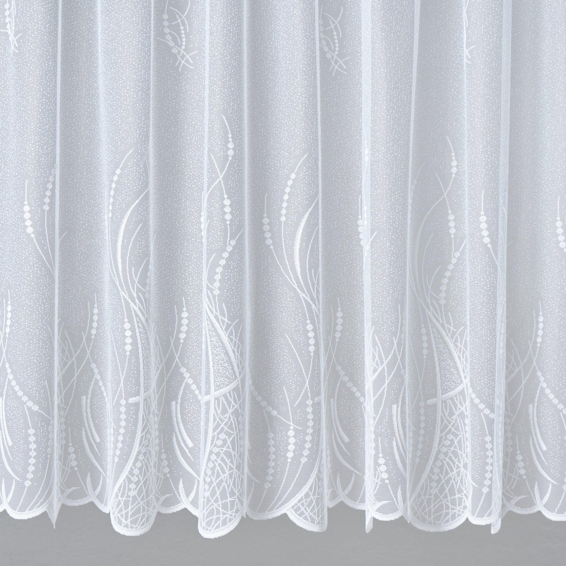 Záclona  A 3956 Záclona plet.C bordura PESh TYLEX CLASSI A3956