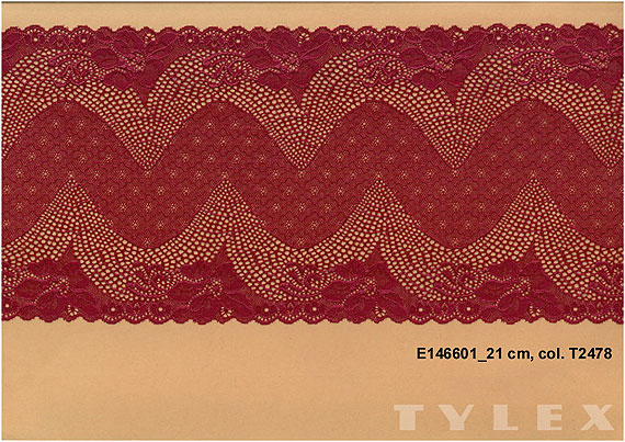 Krajka Tylex E 1466 Krajka plet. el.SP  PAD E146601_0000_0210_2000