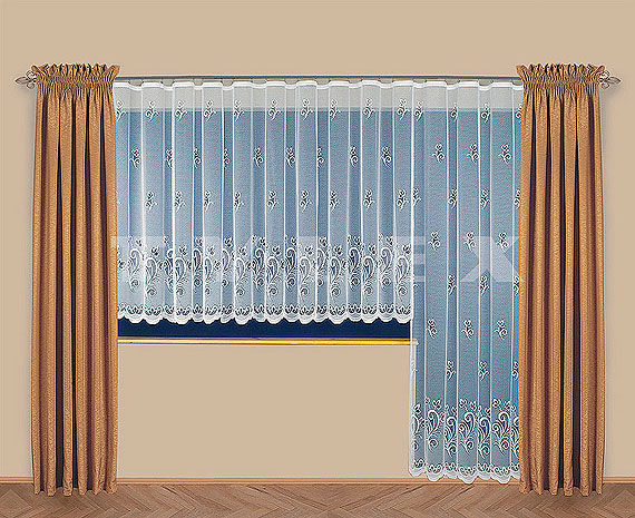 Záclona Tylex K 7080 Zácl.kus.plet.C panel PESh GINA - CLASSI K708001_2500_1800_1000