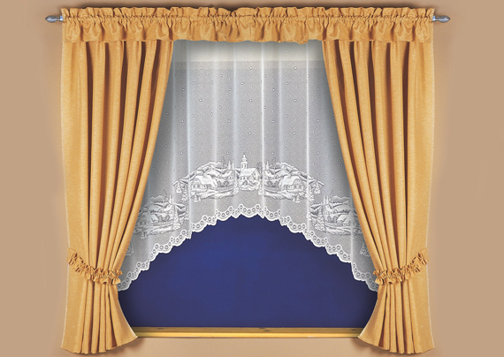 Záclona Tylex K 7150 Zácl.kus.plet.C panel PESh ZIMA III - CLASSIC K715001_1300_2250_1000